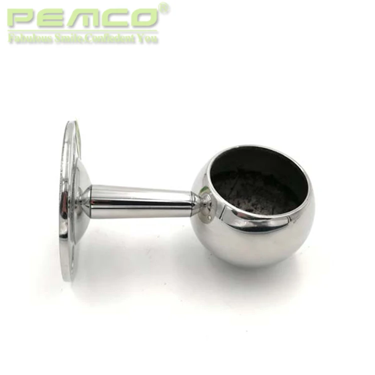 Stainless Steel Custom Balustrade Post Adjustable Pipe Wall Mounting Brackets