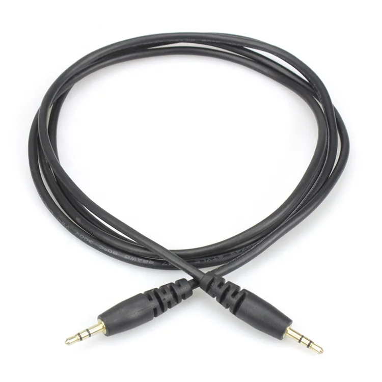 2.5mm audio  Cable 3 pole 2.5 TRS stereo plug male  extend audio cable