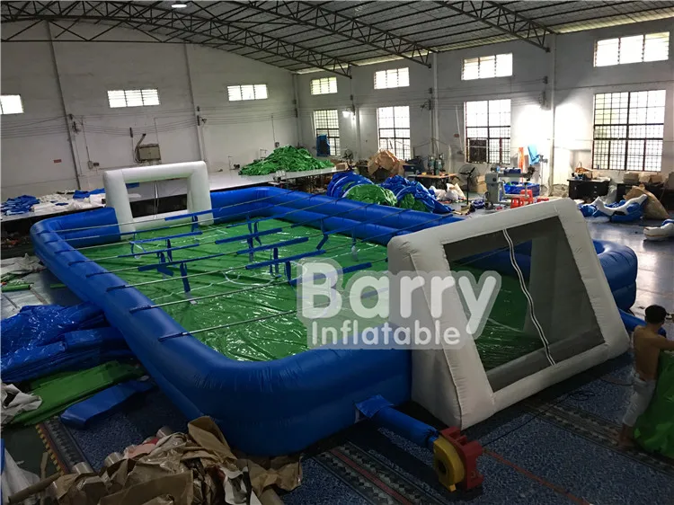 Inflatable Human Table Football, Interactive Game Backyard Soccer Field Human Foosball For Wholesale