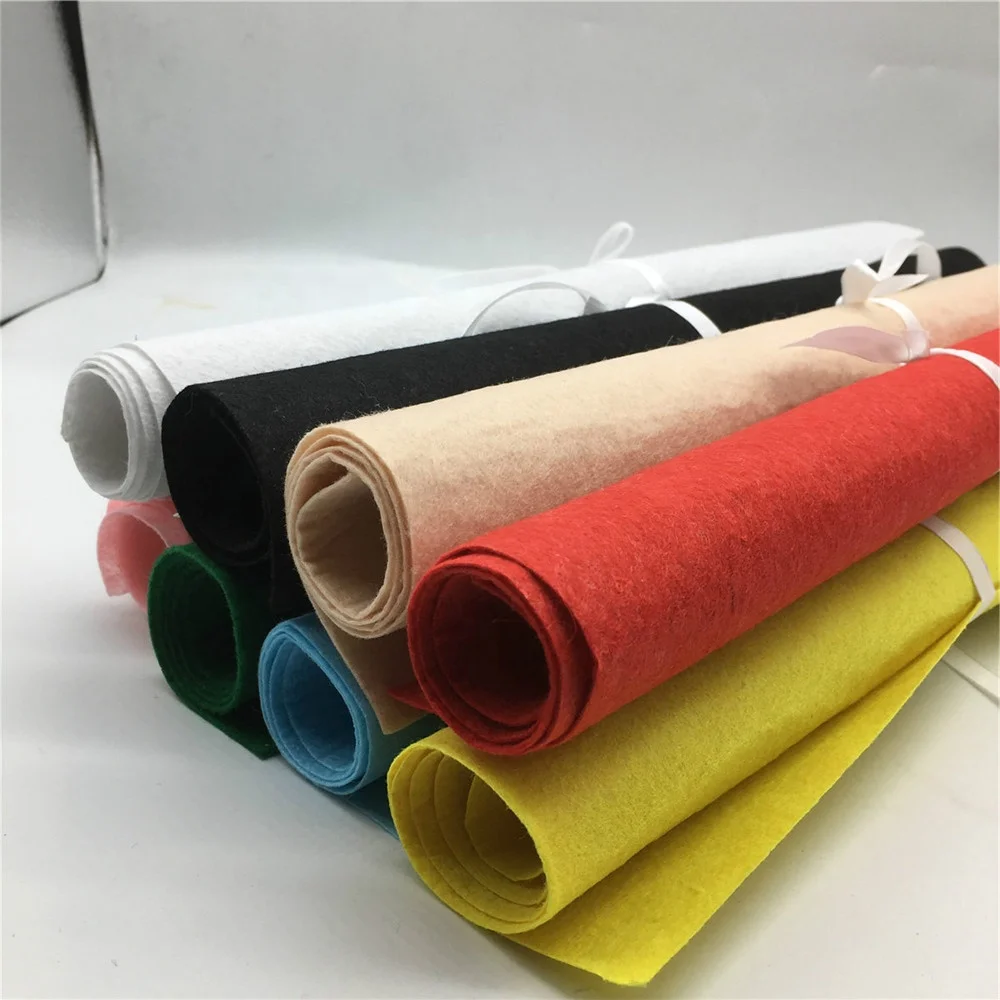 100% Australian 3mm  thickness Colored merino Wool Felt for craft