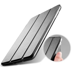 Transparent Hard PC+ Soft TPU edge tablet cover case for iPad 9.7 inch iPad 5 2017, iPad 6 2018