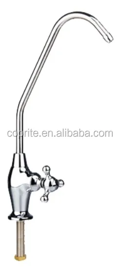 
Brass long neck kitchen faucet ro faucet 
