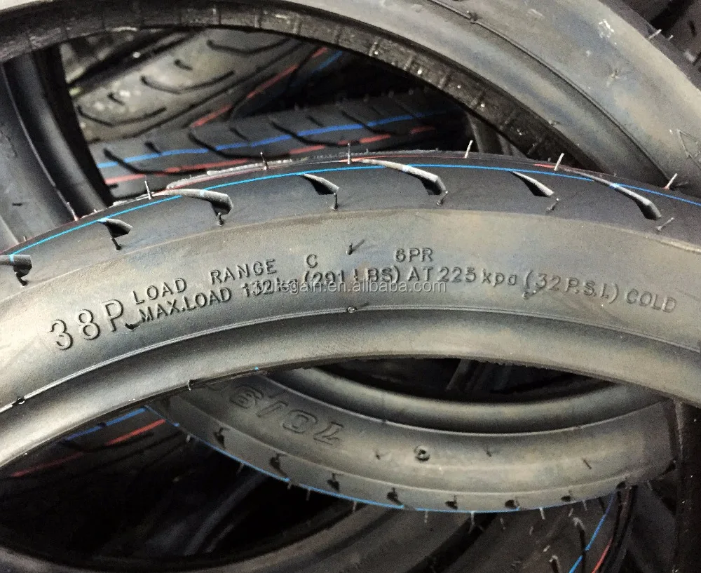 Made in China best selling pattern 6PR  70/90-17 m/c tubeless motorcycle tyre