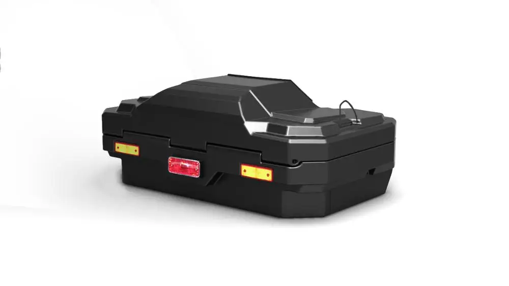 91L Roto Molded Tool Box For ATV with Backrest