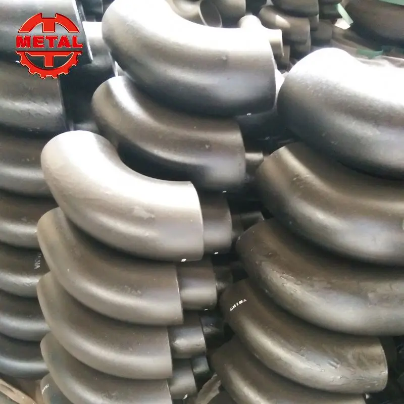 business industrial 8 inch butt welded carbon steel 90deg pipe fittings