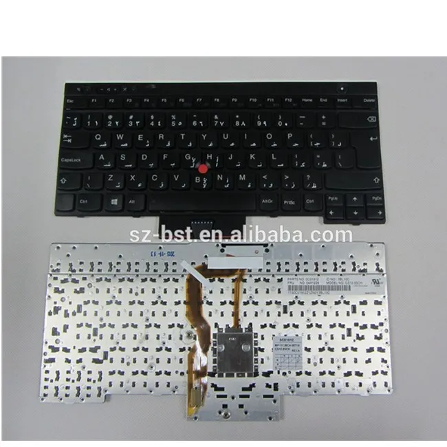 Laptop Keyboard New For IBM Lenovo Thinkpad T430 T430S T530 W530 laptop Keyboard AR/UI Arabic layout Black