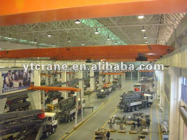 YT Monorail European Single Girder Overhead Crane Workshop 20t10t 5t