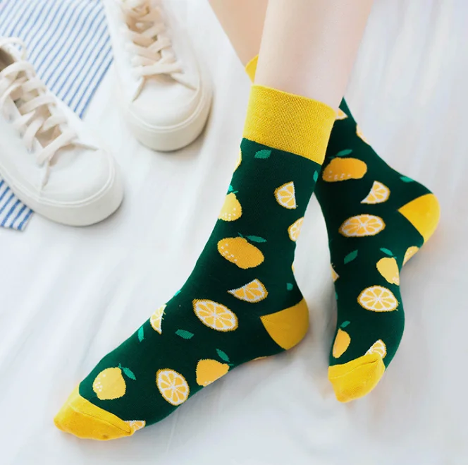
China new design winter sox wholesale custom cotton fashion socks compression dress happy funny crew socks for women tube socks 