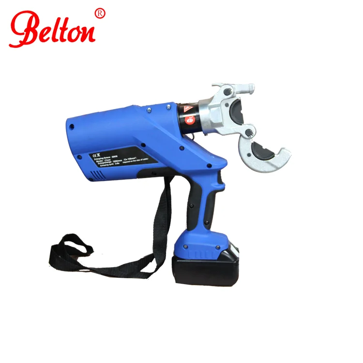 EC-300 60KN Cordless Hydraulic Cable Lug Terminal Crimper 18V Hydraulic Crimping Tool with 220V Voltage