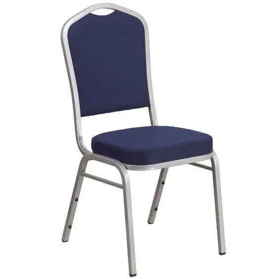 Wholesale Used Modern Iron Banquet Chairs for Hotels Weddings Schools Cheap Metal Stacking Furniture for Sale