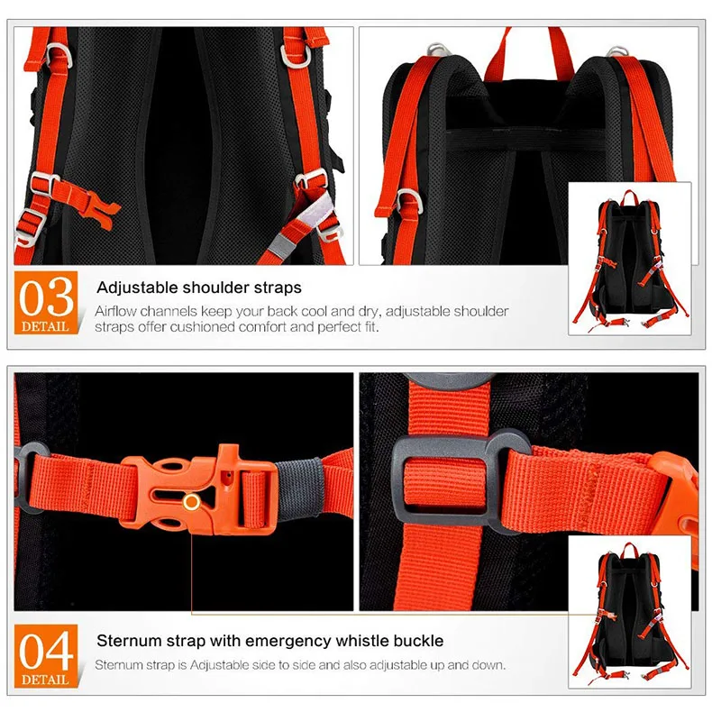 Indefectible многоцветный Водонепроницаемый Прочный пеший Туризм сумка для путешествий