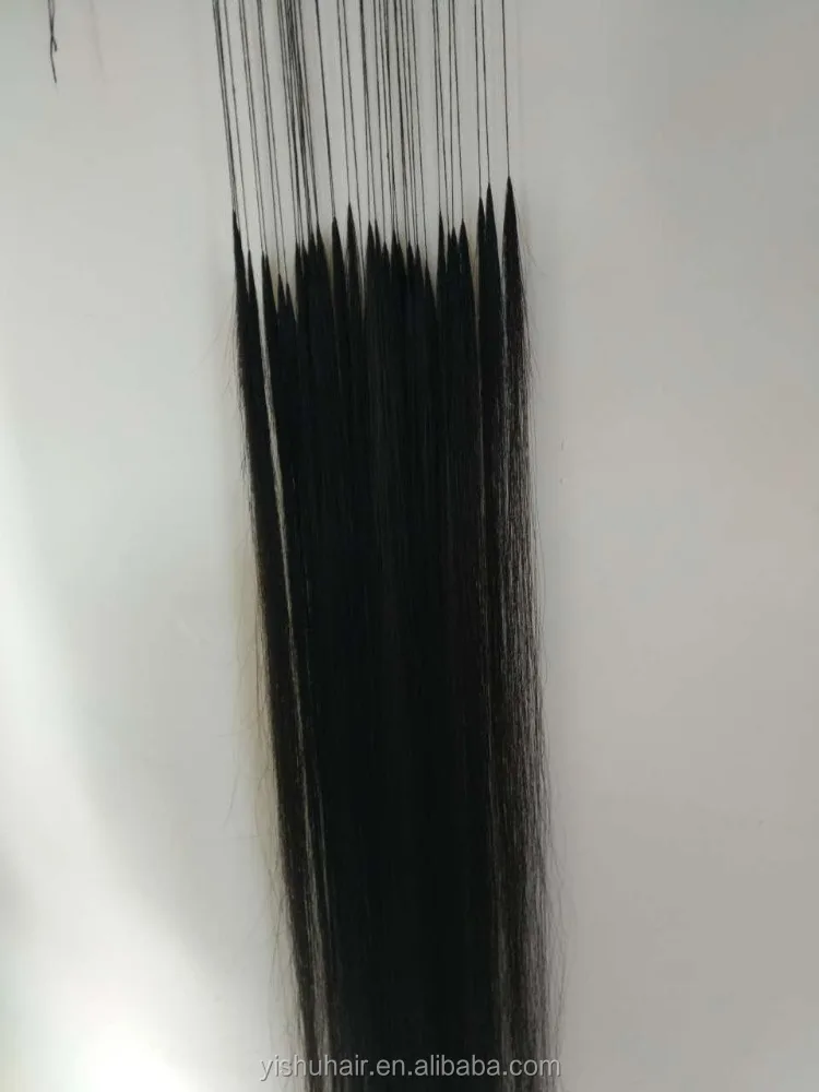 high quality wholesale price ombre color hair Feather line extensions virgin brazilian hair extension