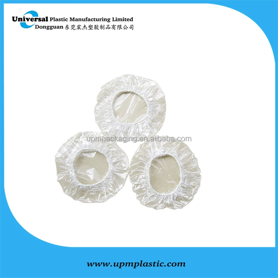 
Plastic disposable waterproof ear covers 
