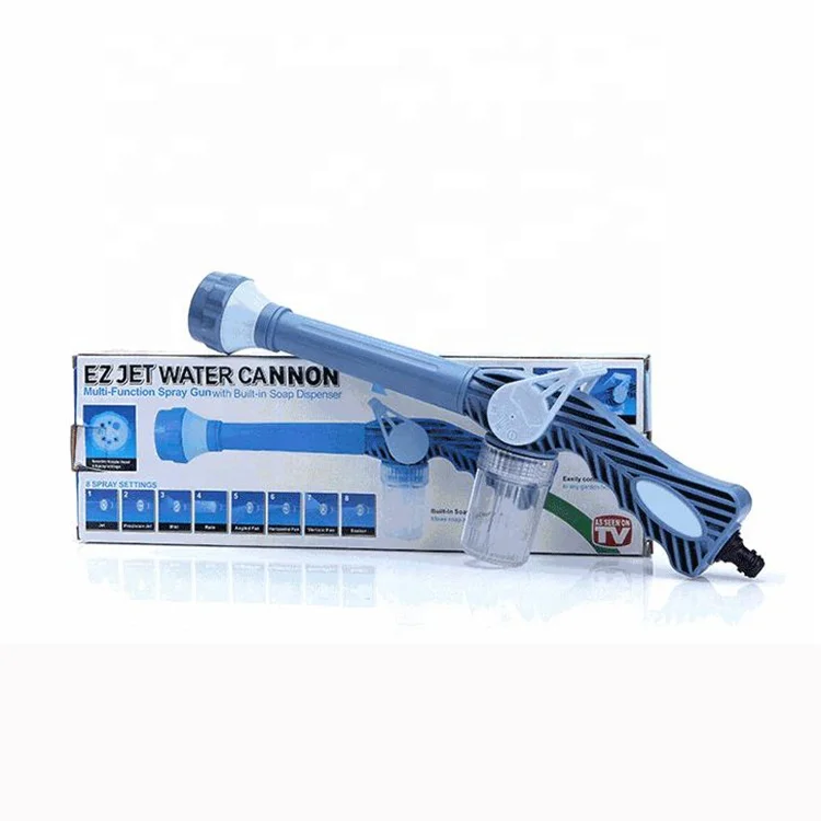 8 in 1 spray gun car wash plastic garden hose car wash foam gun