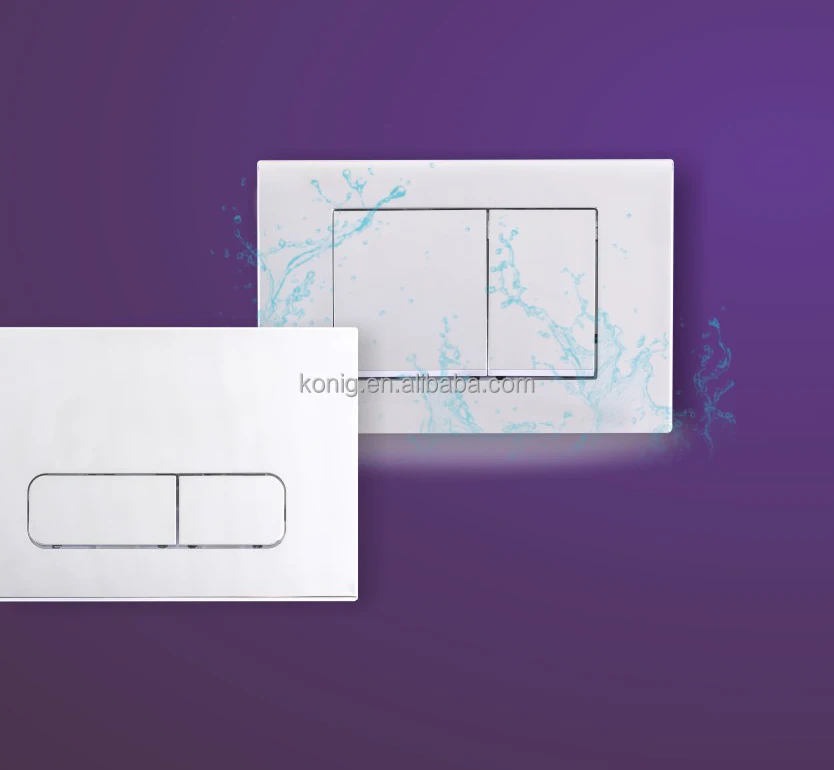 
Polished Chrome Dual Flush Plate for Concealed Toilet Tank- fit for Geberit concealed cistern 