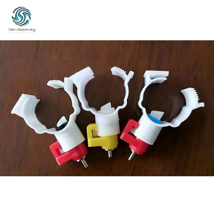Automatic Poultry Nipple Drinkers Chicken Nipple Drinkers Poultry Farm Equipments Supplier for 20 Years