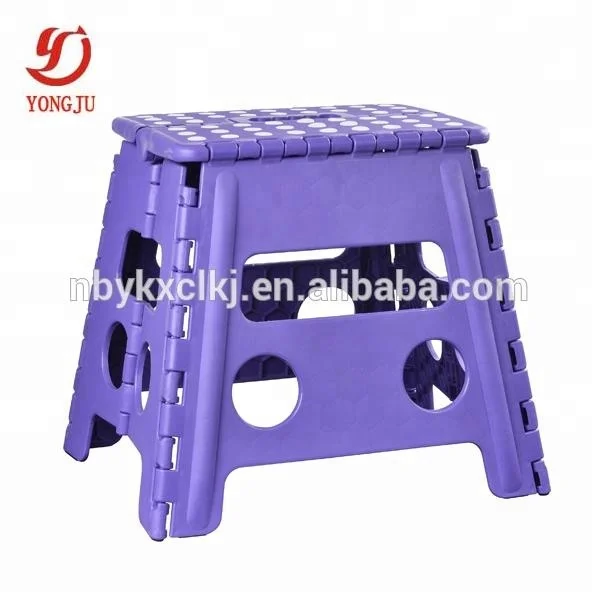 13 inch height plastic folding step stool for fishing