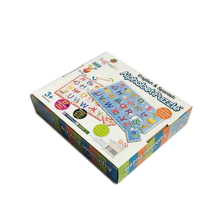 Пользовательские блокировки образовательные игрушки головоломки алфавит головоломки