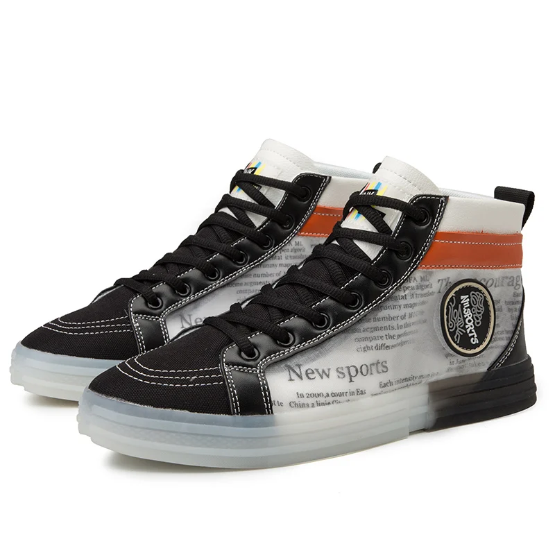 2019 New Model Latest Wholesale  Lace Up High Top Blank Canvas Shoes China Cheap Plain White Ladies Canvas Shoes  men