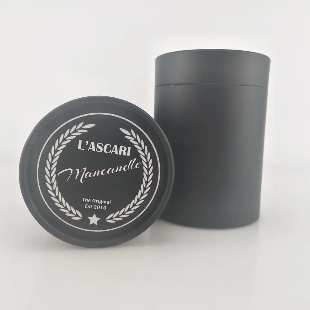 custom cylinder packaging for candle containers