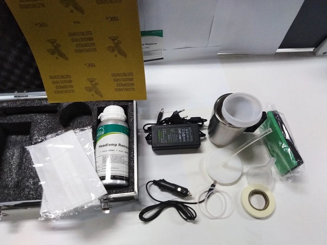 PC Material Head Lamp Restoration Renew Kit/Headlight Restoration Kit Tool