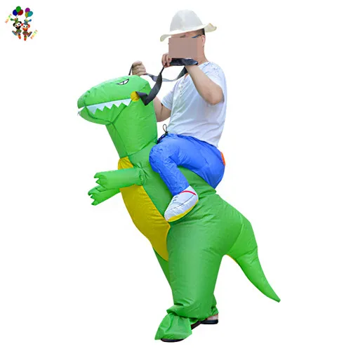  Смешные праздничная одежда для детей и взрослых аттракцион динозавр надувыне костюмы