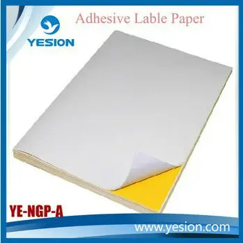 135gsm мелованная водной основе самоклеящаяся фотобумага