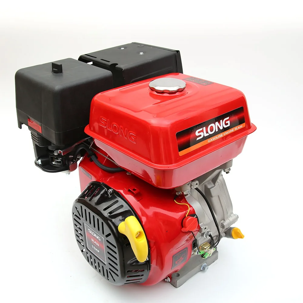 15HP New Style 420CC air cooled 4 stroke hand starting & electrical starting Power Gasoline engine