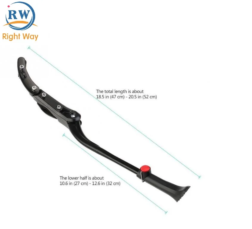 High-quality adjustable durable bicycle parts bike side stand bike parking kickstand