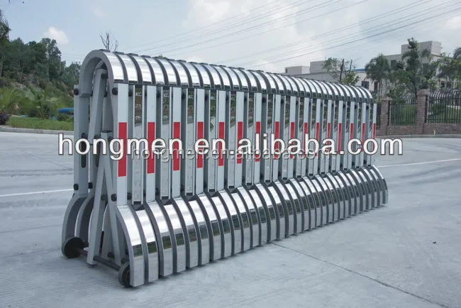 
Expandable Aluminium Manual Road Security Gates For Crowd Control 