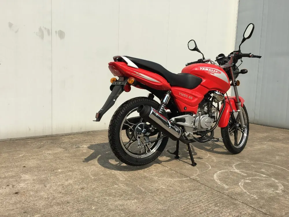 RED COLOUR STREET BIKE MOTORCYCLE 50CC EEC APPROVED
