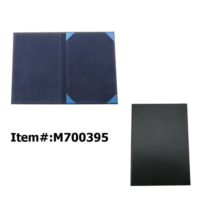 Modernqiu  A4 PU Leather Certificate Folder