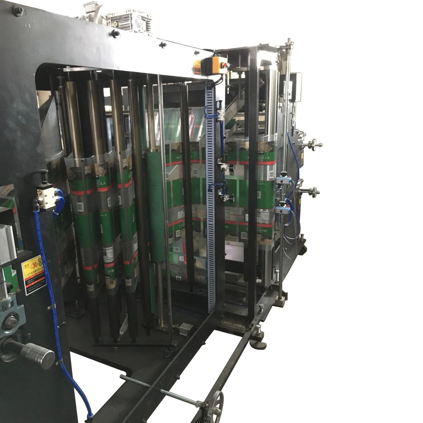 Eight side sealing bag making machine eight side seal bag standing pouch bag making machine zipper pouch making machine