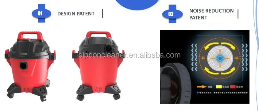 Electrical appliance 20l pool pond wet dry drum vacuum cleaner 1200w for home and car