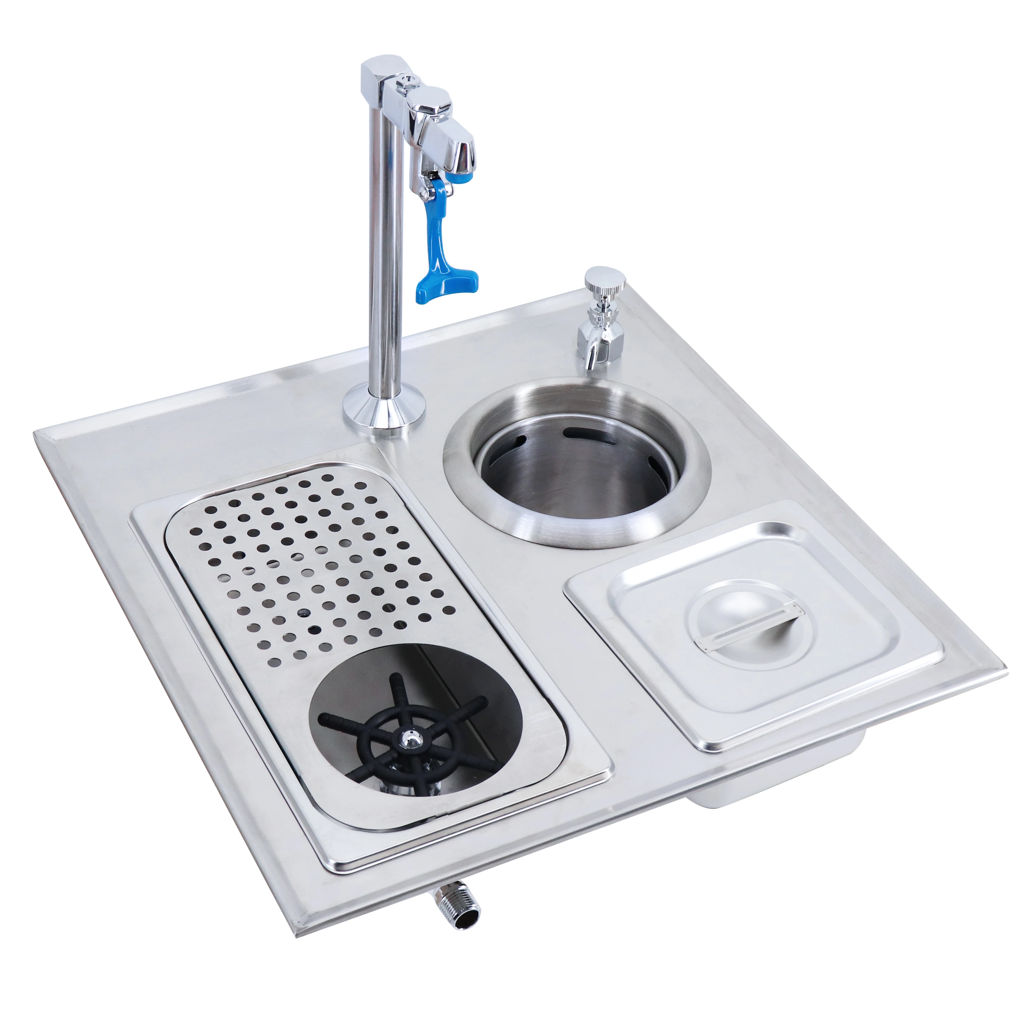 Bottle jug cup cleaner blender jar rinser for bar & cafe