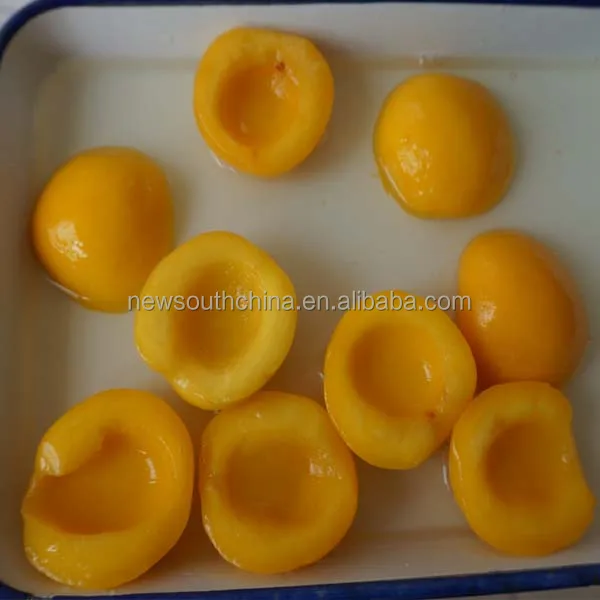 Organic  canned peach  in syrup brands  820g