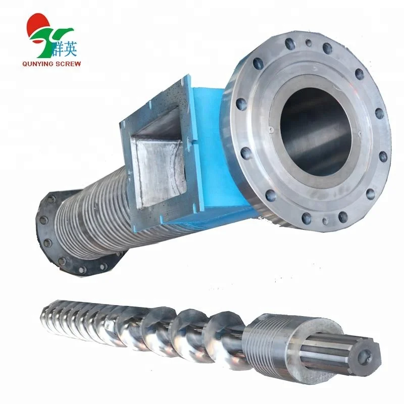 new design whole set extruder barrel screw customized from Zhoushan factory with good price