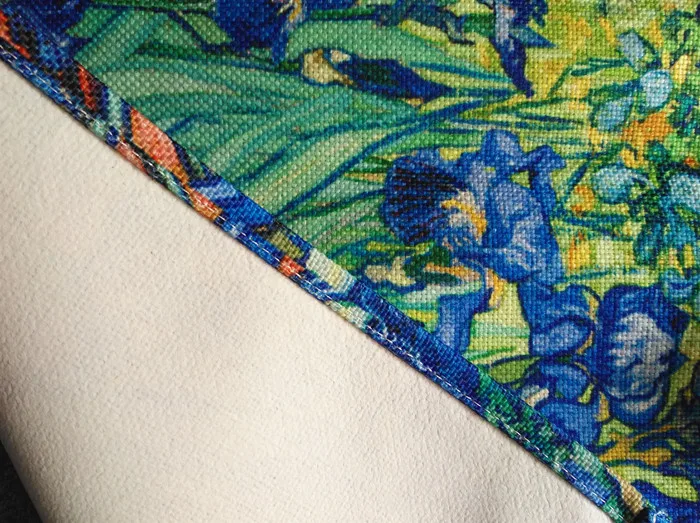 Fashion Customized Waterproof Fabric Placemats Sublimation Print Dining Table Place Mats