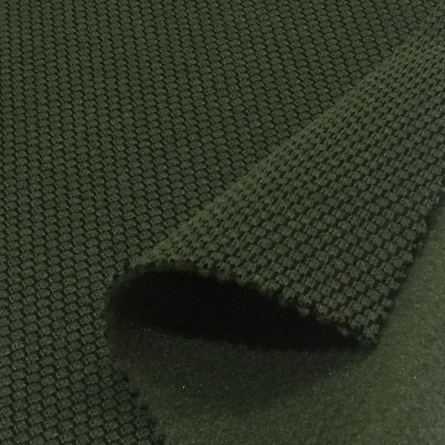 
Knitted Colorful Melange 100% Polyester French Terry Fleece Fabric 