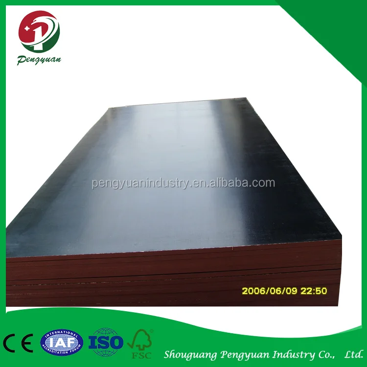 2016 горячие продажи Тополь, лиственных пород и Объединить Основные один раз горячий пресс-фильм столкнувшись фанера