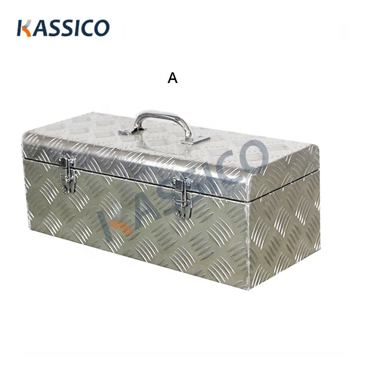 
Waterproof Metal Toolbox Aluminum Pickup Trailer Truck Tool Box 