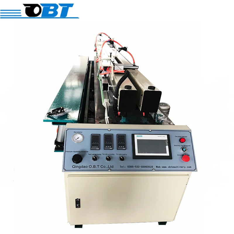 Automatic hot press high frequency pvc HDPE plastic sheet welding machine