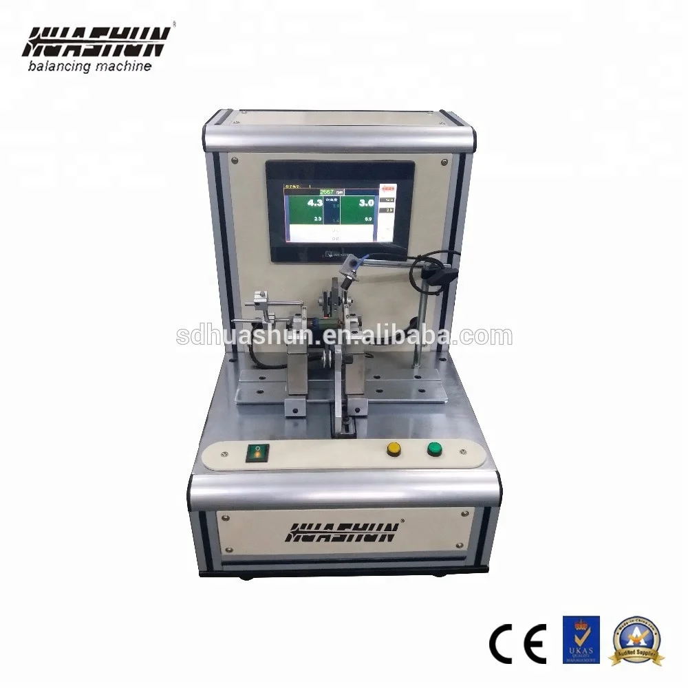 
HUASHUN armature Balancing Machine for Micro Motor rotor 