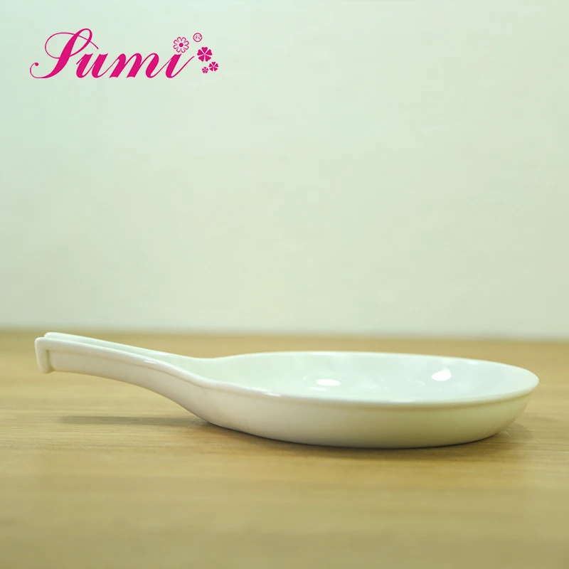 Free samples cheap custom printed porcelain dinner plates with handle