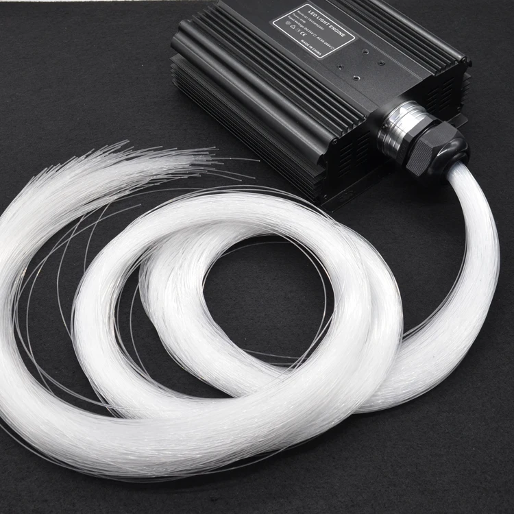 
90W RGB LED DMX Fiber Optic Light Engine with DMX Mode RF remote mode and Automatic mode 