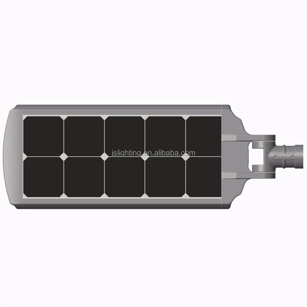 60w high power waterproof integrated solar street led lamp