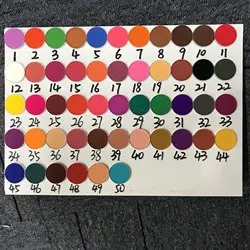 Cosmetics vegan makeup organic loose pigments your own brand round single eyeshadow