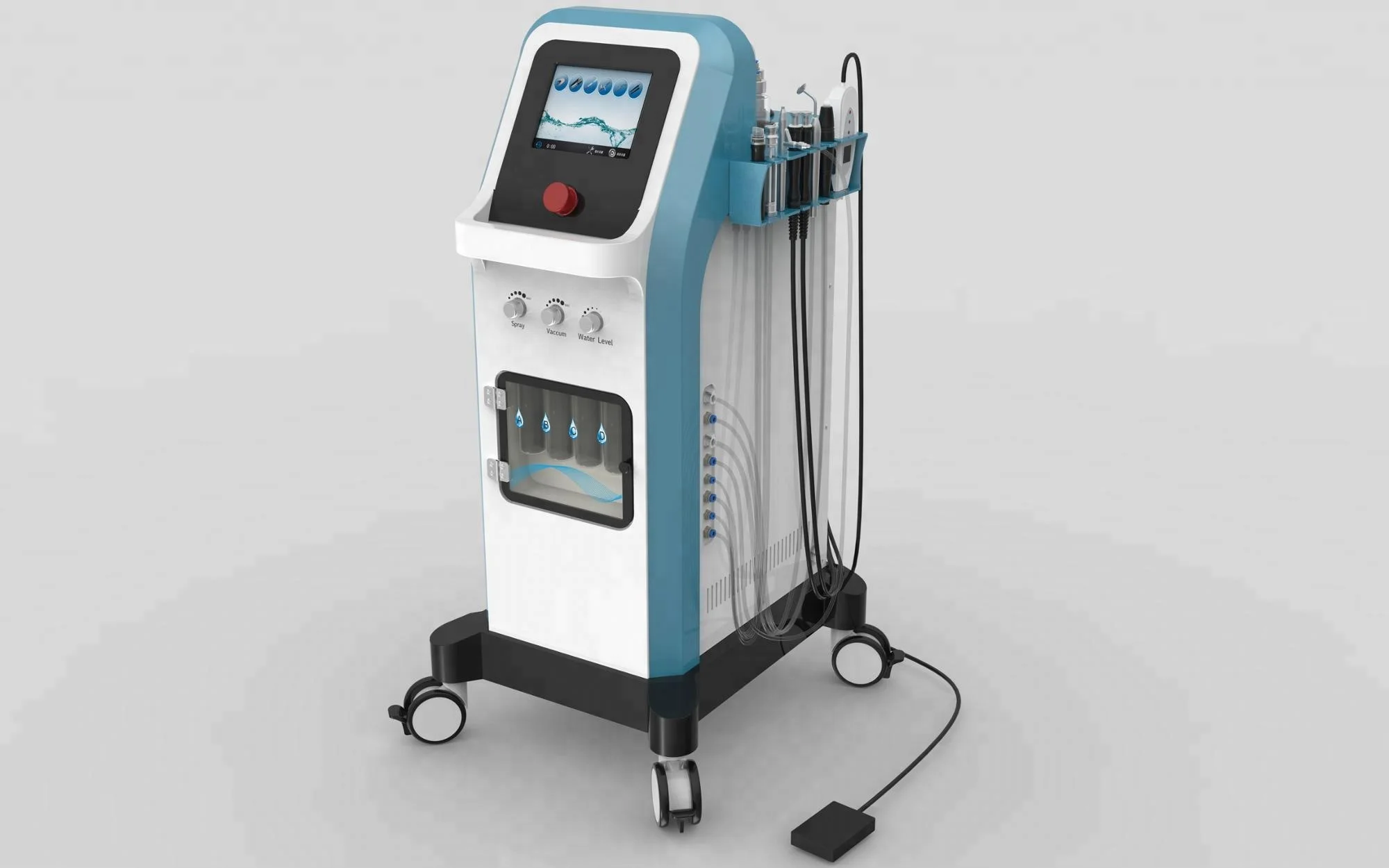 NL-SPA10 High Performance 8 bar Oxygen Jet Peel Machine 7 in 1 effective on skin care