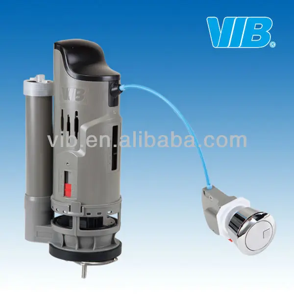 
2013 New Toilet pressure Cable-operated Flush Valve With Toiler Dual Push Button 