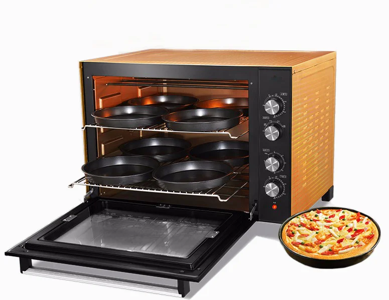 Polish Chromed Stainless Steel Countertop oven Convection Toaster Oven